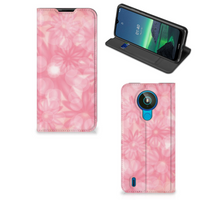 Nokia 1.4 Smart Cover Spring Flowers