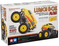 Tamiya 300057409 1:24 RC Lunchbox Mini (SW-01), bouwpakket, voor montage, geïllustreerde montagehandleiding, op afstand bestuurde auto/voertuig, modelbouw, hobby, niet gelakt