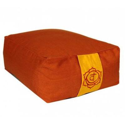 Meditatiekussen Oranje 2e chakra - 38x28x15 Meditatiekussen Oranje 2e chakra - 38x28x15
