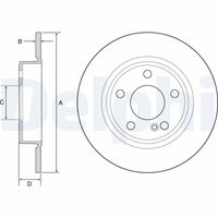 Remschijf BG4555C - thumbnail