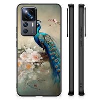 Dierenprint Telefoonhoesje voor Xiaomi 12T | 12T Pro Vintage Pauwen - thumbnail