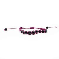 Edelsteen Armband Shungiet Shambala Paars