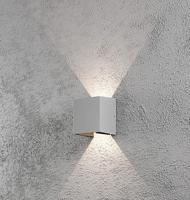 Konstsmide Cremona 7959-310 LED-buitenlamp (wand) Energielabel: G (A - G) LED LED vast ingebouwd 6 W Grijs - thumbnail