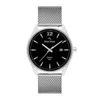 Mats Meier horloge MM01006 zwart/zilverkleur