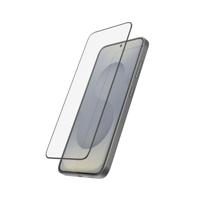 Hama Beschermglas voor mobiele telefoon D3O voor Samsung Galaxy S25 (displaybescherming, onbreekbaar, anti-vingerafdruk, glas voor mobiele telefoon met montagehulp, volledige bescherming 10H,