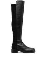 Stuart Weitzman bottes 5050 Bold 35 mm - Noir