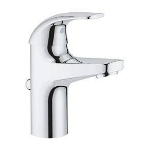 GROHE Start Curve waterbesparende wastafelkraan S-size met afvoerplug chroom 23805000