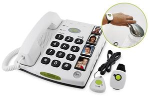 Doro Care SecurePlus 347 - Vaste telefoon - Wit