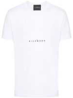 John Richmond t-shirt en coton à logo imprimé - Blanc