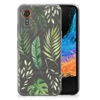 Samsung Galaxy Xcover 7 TPU Case Leaves - thumbnail