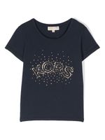 Michael Kors Kids t-shirt à motif monogrammé - Bleu