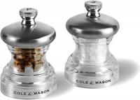Cole & Mason H3023180 kruidenmolen Zilver, Transparant