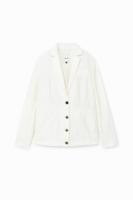 Hybride denim blazer - WHITE - 42