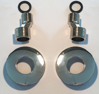 Wiesbaden Rio set S-kopp.+ rozet 1/2''x3/4'', chroom