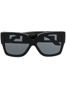 Versace Eyewear lunettes de soleil à monture oversize - Noir