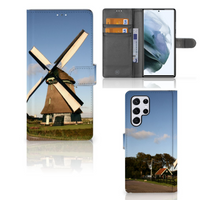 Samsung Galaxy S22 Ultra Flip Cover Molen - thumbnail