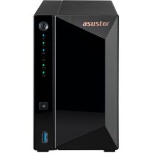 Asustor AS3302T data-opslag-server NAS Ethernet LAN Zwart RTD1296