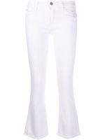 7 For All Mankind jean bootcut à taille basse - Blanc