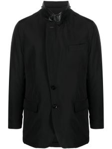 TOM FORD blazer boutonné à col montant - Noir