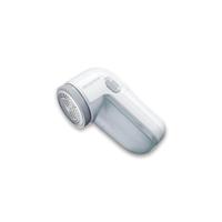 SEVERIN Pluisverwijderaar, pluisscheerapparaat inclusief afstandhouder voor grovere woloppervlakken, draagbaar en compact pluisscheerapparaat, wit-grijs, CS 7976