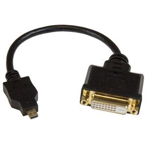 StarTech.com Micro HDMI-naar-DVI-D-adapter - M/F - 20 cm