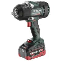 Metabo SSW 18 LTX 1450 BL 602401660 Accu-slagmoersleutel 1450 Nm 20 V Aantal meegeleverde accus: 2 LiHD Brushless, Incl. 2 accus, Incl. koffer, Incl. lader - thumbnail