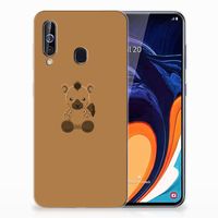 Samsung Galaxy A60 Telefoonhoesje met Naam Baby Hyena