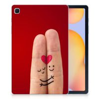 Samsung Galaxy Tab S6 Lite | S6 Lite (2022) Leuke Siliconen Hoes Liefde - Origineel Romantisch Cadeau - thumbnail