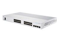 Cisco Systems Business CBS250-24T-4G-EU Smart Switch 24 GE-poorten PoE 4 x 10G-SFP+ beperkte levenslange bescherming (CBS250-24T-4G-EU)