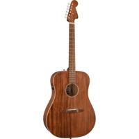 Fender Redondo Special Mahogany Natural Satin elektrisch-akoestische westerngitaar met gigbag
