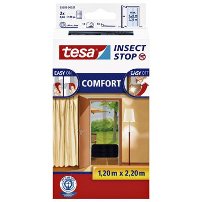 Insectenhor tesa comfort deur 2x 0.65x2.2m zw Insectenhor tesa comfort deur 2x 0.65x2.2m zw