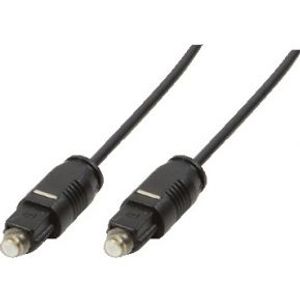 LogiLink Toslink - Toslink, 10m audio kabel Zwart