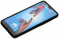 Mat Zwart Siliconen TPU Hoesje Huawei P20