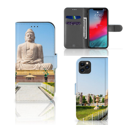 Apple iPhone 11 Pro Flip Cover Boeddha Apple iPhone 11 Pro Flip Cover Boeddha