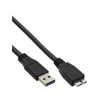 InLine 4043718153824 USB-kabel 3 m USB 3.2 Gen 1 (3.1 Gen 1) USB A Micro-USB B Zwart - thumbnail