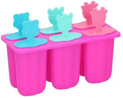 Fresh & Cold ijslollymaker polypropyleen 80 ml fuchsia 6 stuks Fresh & Cold ijslollymaker polypropyleen 80 ml fuchsia 6 stuks