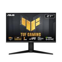 ASUS TUF Gaming VG27AQL3A Gaming Monitor – 27-inch, QHD(2560x1440), 180Hz, Fast IPS, ELMB Sync, 1ms (GTG), Freesync Premium™, G-Sync compatible, VESA AdaptiveSync Display 180Hz, 130% sRGB