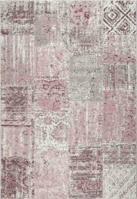 Vintage Vloerkleed Roze Grijs Presta 2926 Vintage Vloerkleed Roze Grijs Presta 2926