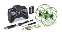 Carson 500507175 500507175 X4 Cage Copter Autostart, 2.4G 100% RTF-100% vliegklaar, afstandsbediening, RC, incl. batterijen en afstandsbediening, quadcopter voor kinderen