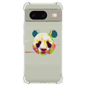 Google Pixel 8 Stevig Bumper Hoesje Panda Color