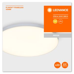 LEDVANCE PLANON Frameless On-Off plafondverlichting Niet-verwisselbare lamp(en) LED 28 W E