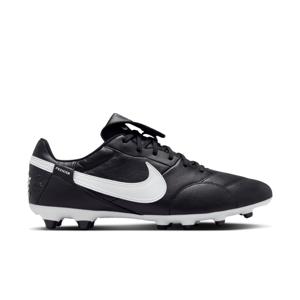 Nike Premier III Gras Voetbalschoenen (FG) Zwart Wit Zwart