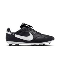 Nike Premier III Gras Voetbalschoenen (FG) Zwart Wit Zwart - thumbnail