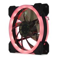 Cooltek Silent Fan 120 RGB PC-ventilator Zwart, Wit (b x h x d) 120 x 120 x 25 mm - thumbnail