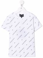 Emporio Armani Kids t-shirt à logo imprimé - Blanc - thumbnail