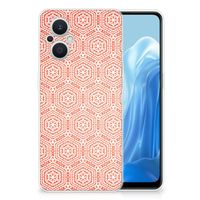 OPPO Reno8 Lite TPU bumper Pattern Orange