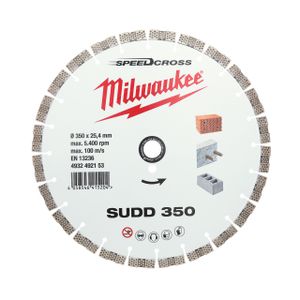 Milwaukee Accessoires Diamantslijpschijf SpeedCross SUDD 350mm - 1 stuk - 4932492153