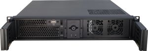 Inter-Tech IPC 2U-2098-SL Rack Zwart