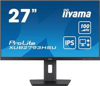 iiyama XUB2793HSU-B6-27, IPS, 1920x1080/100Hz, 1H1DP, HEEFT