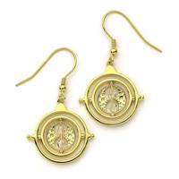 Harry Potter Drop Earrings Time Turner (Gold - thumbnail